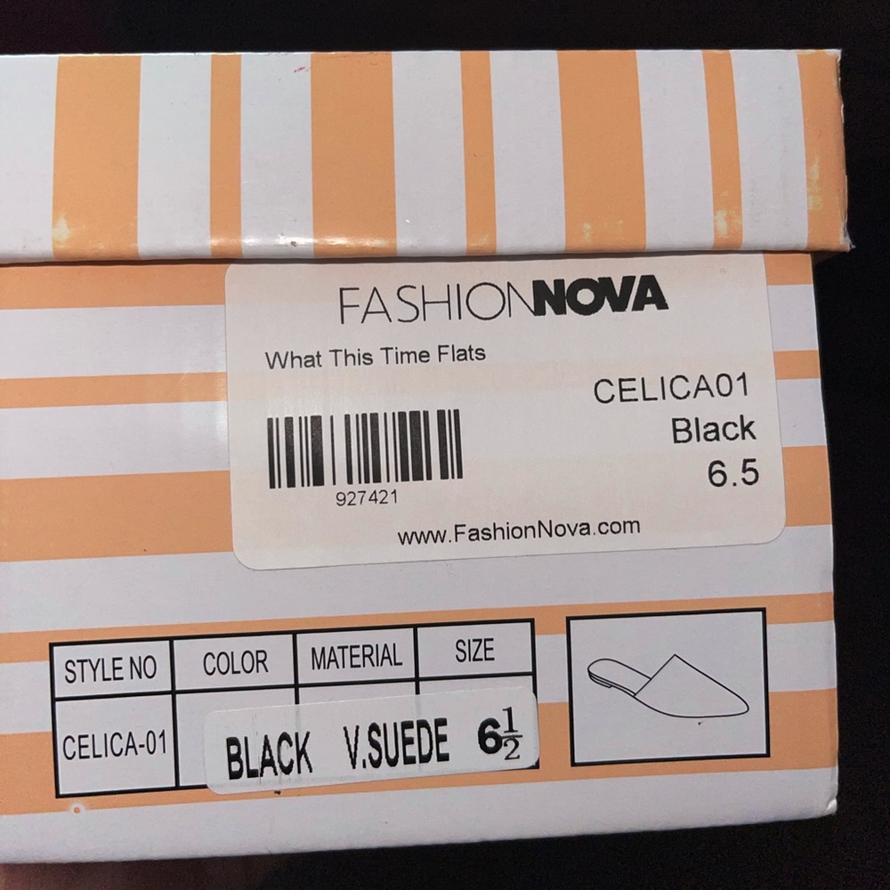FASHION NOVA💥WHAT THIS TIME FLATS - BRAND NEW💥 - Picture 9 of 9